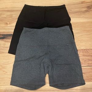 RBX cotton biker shorts